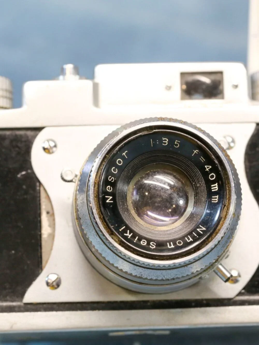 Vintage film cameras as shown